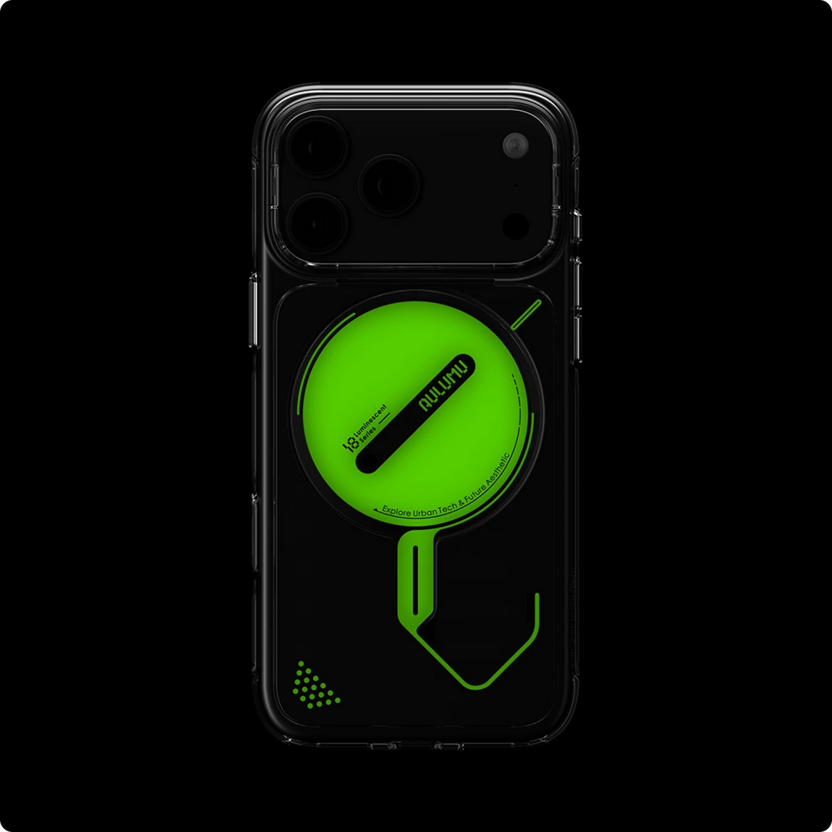 Aulumu A18 Ghost Lumen Transparent Case for iPhone 18 Pro Max