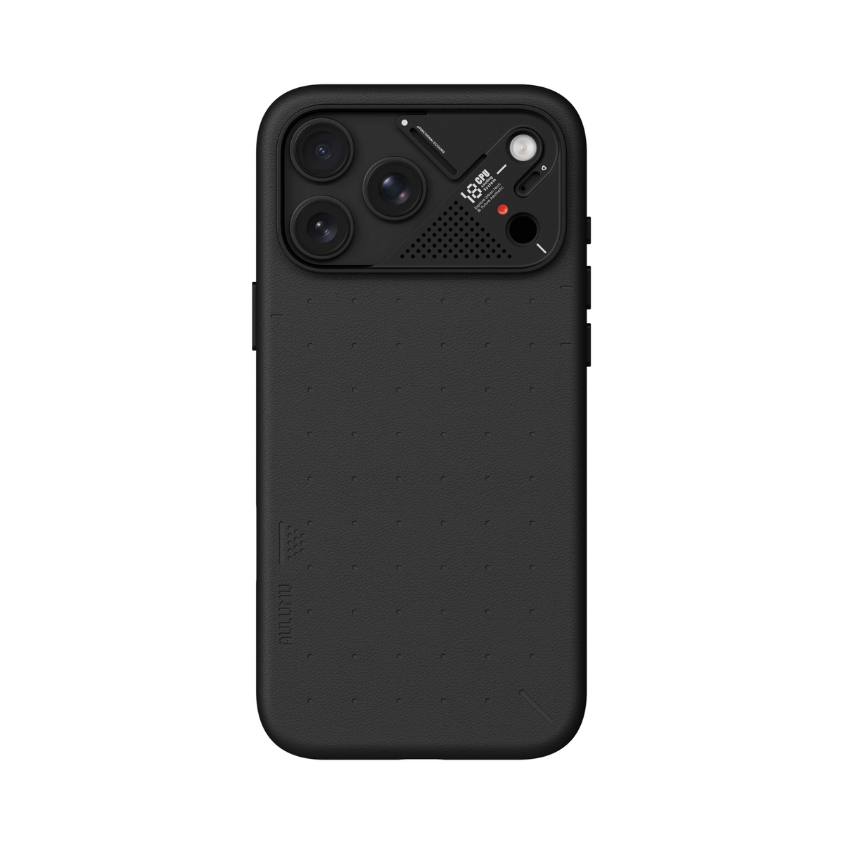 Aulumu A18 Particle Vegan Leather Case for iPhone 18 Pro
