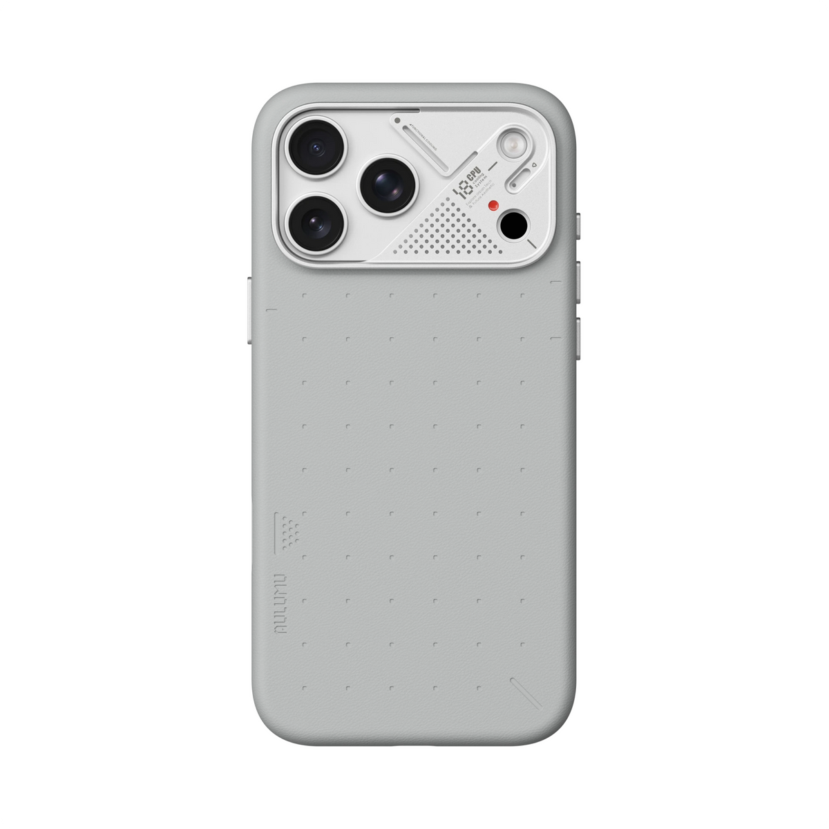 Aulumu A18 Particle Vegan Leather Case for iPhone 18 Pro