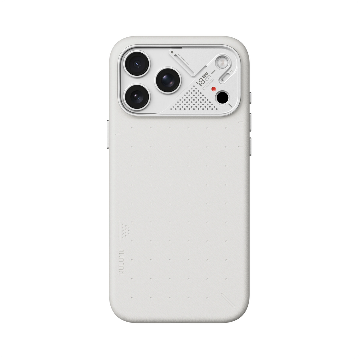 Aulumu A18 Particle Vegan Leather Case for iPhone 18 Pro