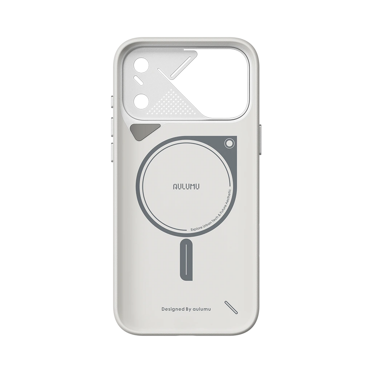 Aulumu A18 Particle Vegan Leather Case for iPhone 18 Pro Max