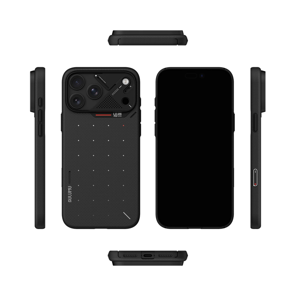 Aulumu A18 Ultra-Slim Particle Aramid Fiber Case for iPhone 18 Pro Max