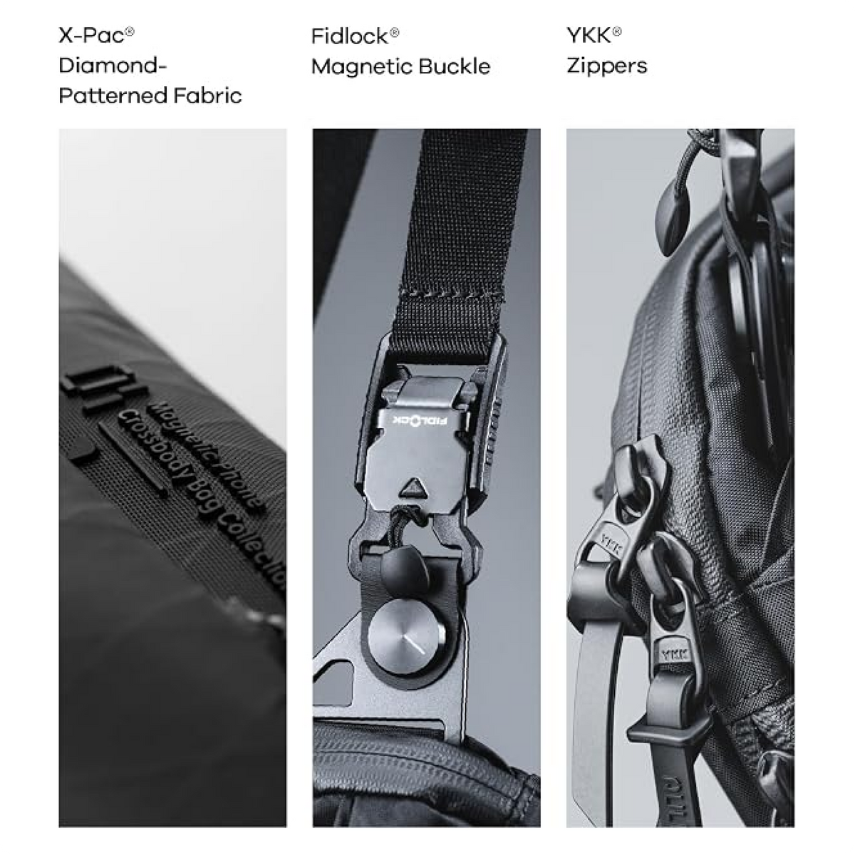 Aulumu B01 Urban Transit Gear Sling Bag | With Magnetic Attachment Kit