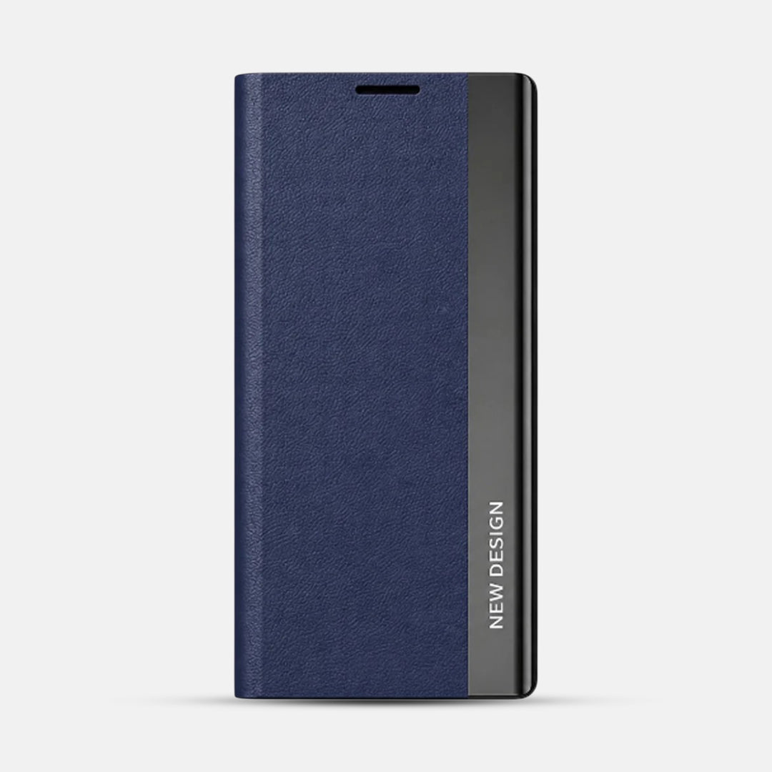 iPhone 17 Series PU Leather Side Window Flip Case