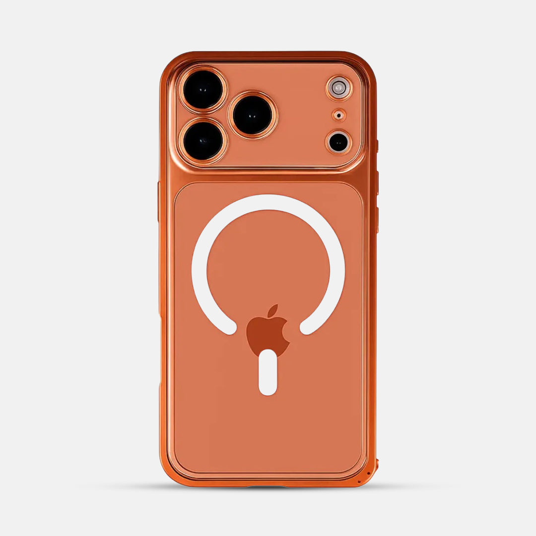 Fire Mist Transparent Magnetic Lock Case