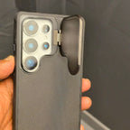 Samsung Galaxy S25 Ultra Piblue Camera Protector ICE SHREDS Case - Black