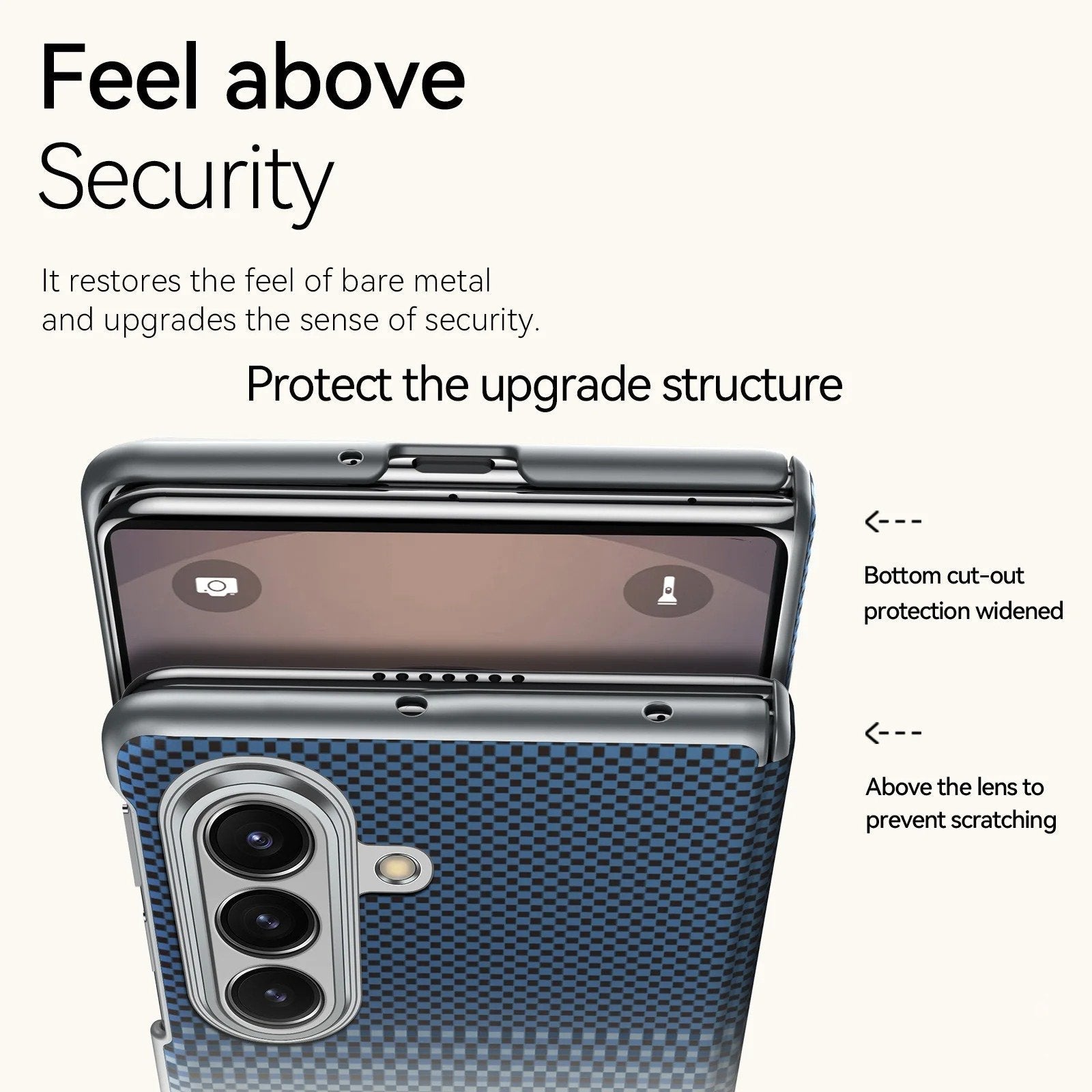 Galaxy Z Fold8 Ultra Sunset Glow Tactile Woven Case