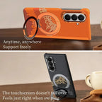 Galaxy Z Fold8 Ultra Carbon Matrix Magnetic Kickstand Case