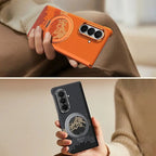 Galaxy Z Fold8 Ultra Carbon Matrix Magnetic Kickstand Case