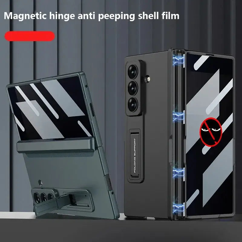 Galaxy Z Fold8 Ultra Ultimate Armor Privacy Screen Case [Anti-Spy Glass]