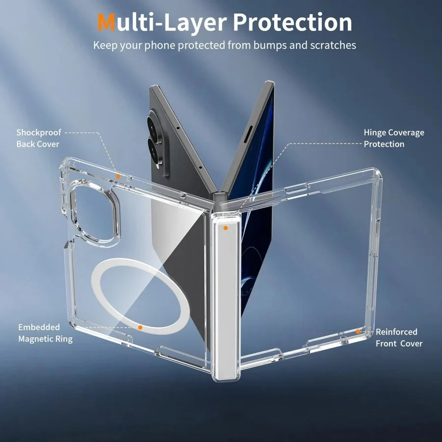 Galaxy Z Fold8 Ultra Crystal Snap Case