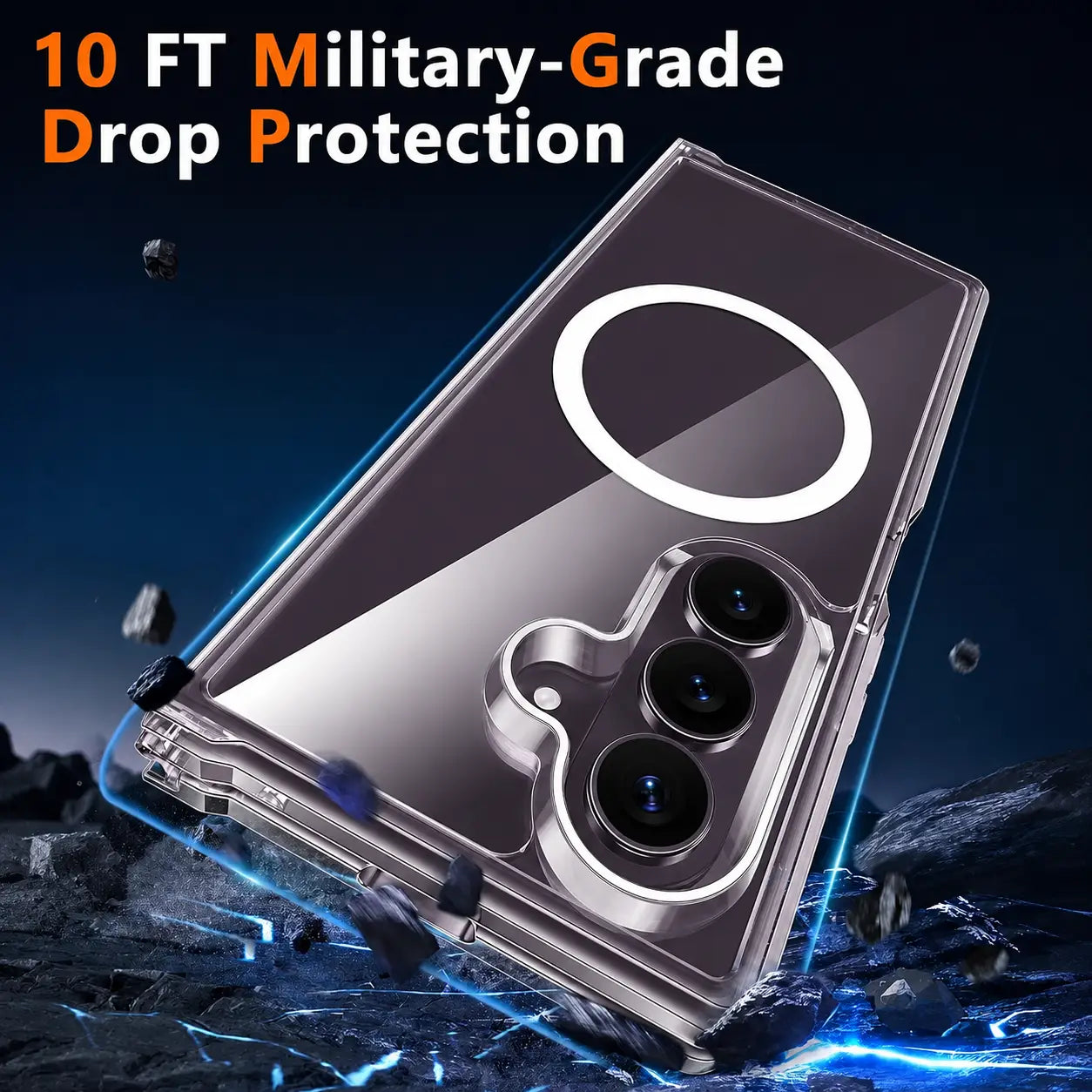 Galaxy Z Fold8 Ultra Crystal Snap Case
