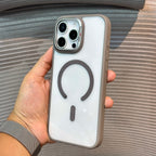 Protective Apple iPhone Back Cover - VeilGrid MagSafe iPhone Case - Style 12