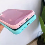 Protective Apple iPhone Back Cover - 3D Diamond Mirror Glass Case For iPhone XSMax - Style 5