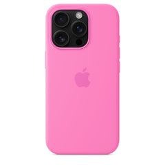 Logo Silicon Case for iPhone 16 Pro (Peony)