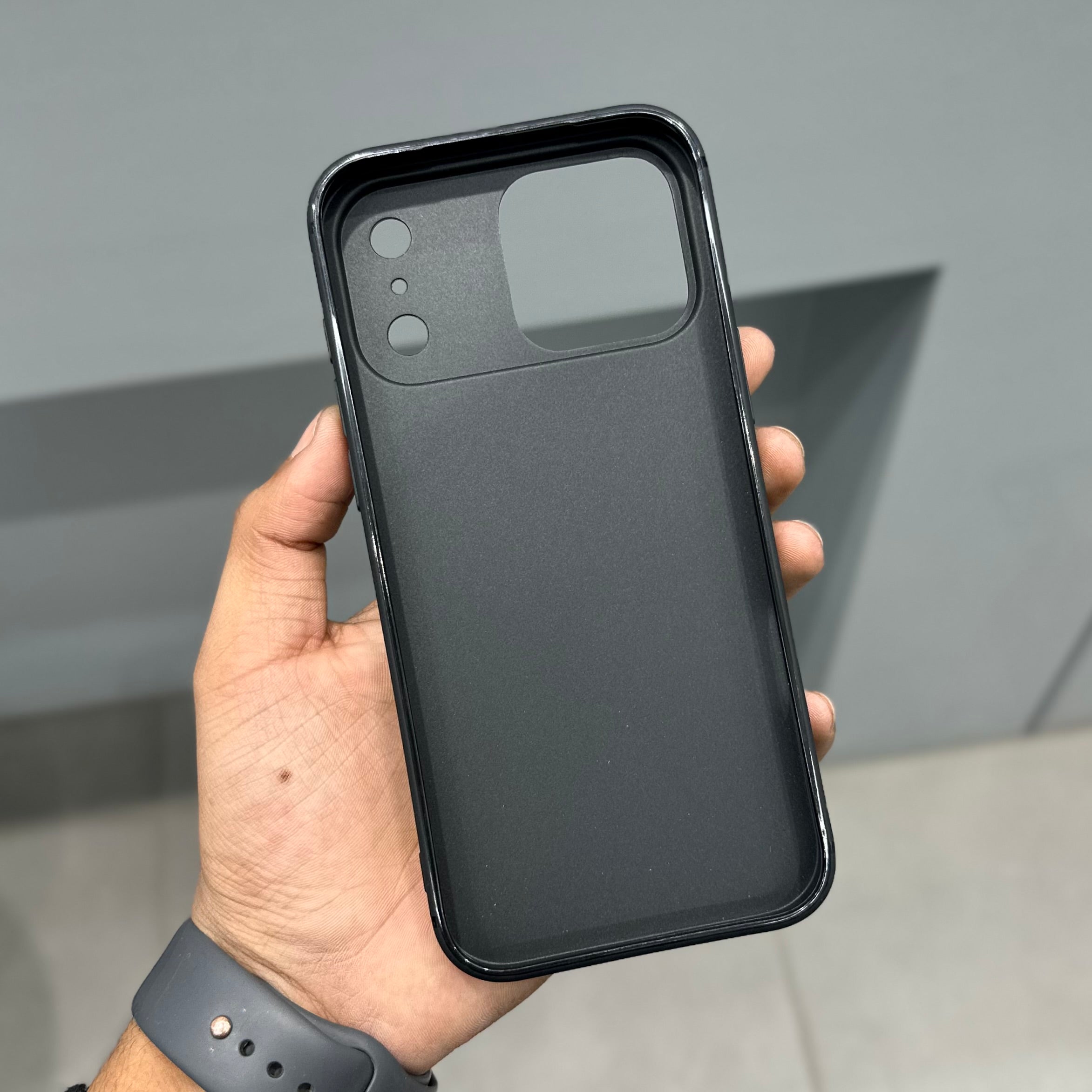 CMA SHADOW MATTE CASE - BLACK ( No. 2911 ) Mobile Case by CoverMeUp - Style 5