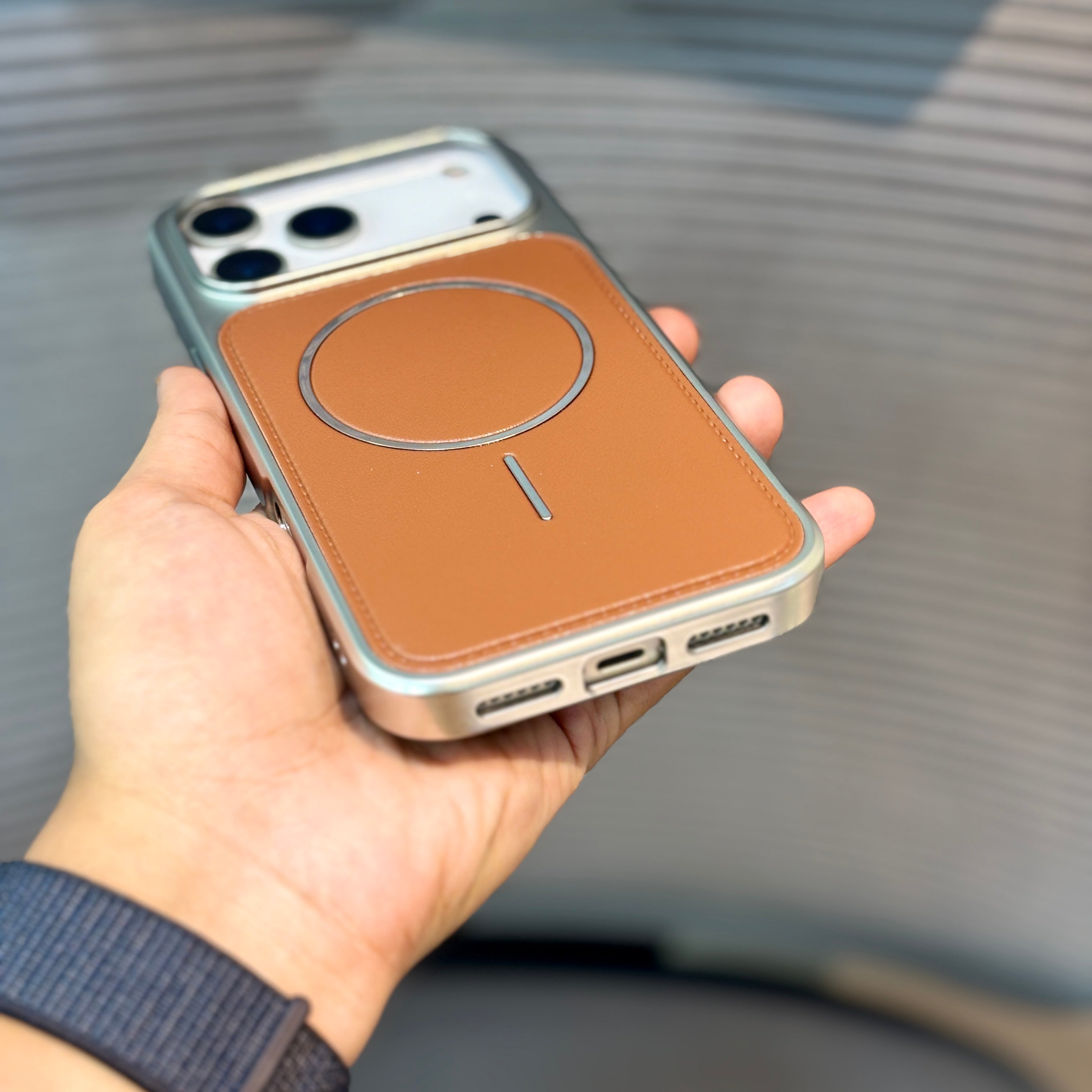 Protective Apple iPhone Back Cover - GrainMag MagSafe iPhone 17 Case - Style 4