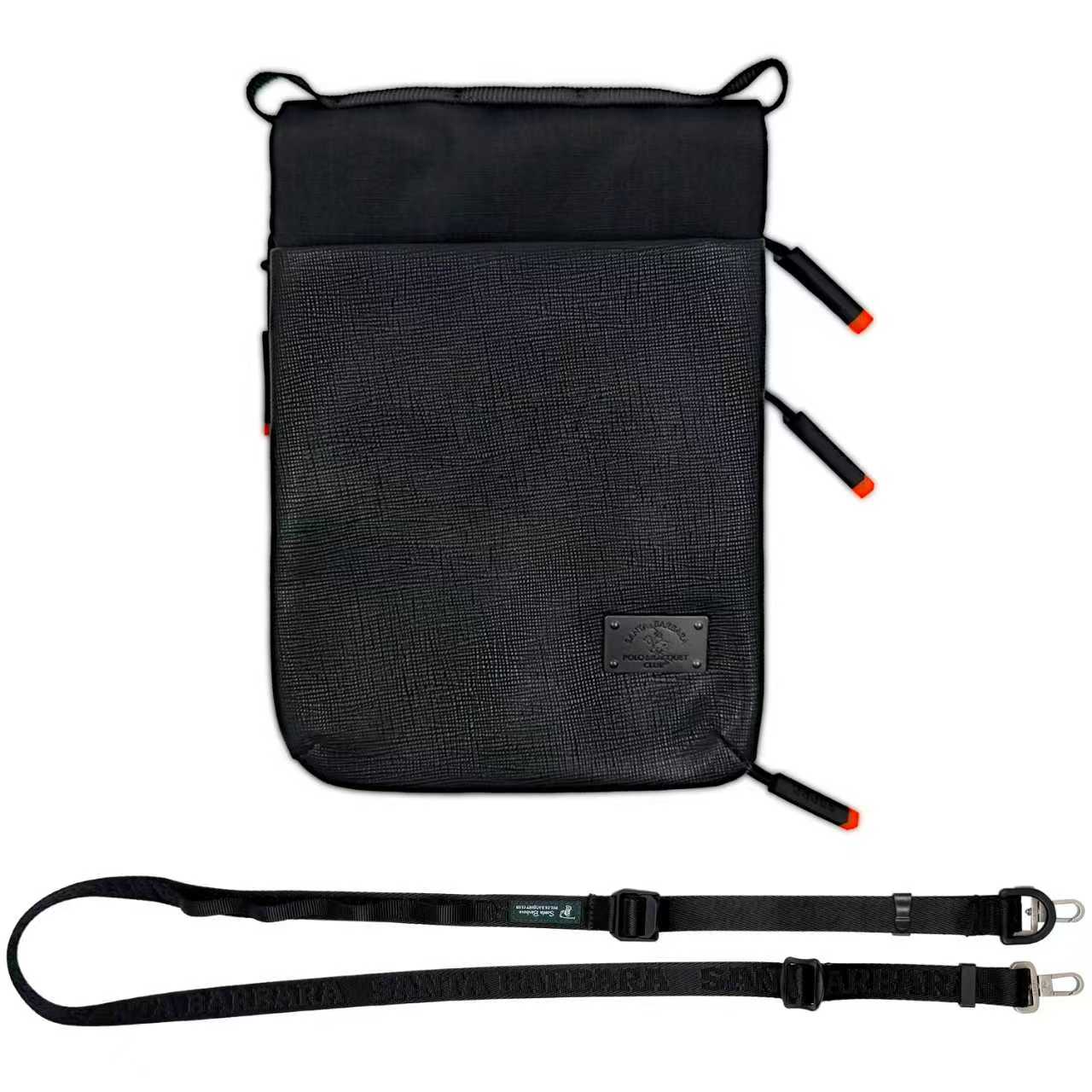 Santa Barbara Polo Morgan Series Cross Body Mobile Phone Bag (Black)