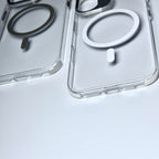 Protective Apple iPhone Back Cover - MetalArc Clear MagSafe iPhone Case - Style 6