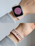 New Style Silicon Watch Band 44/45/46/49 mm (Rose Beige)