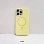Protective Apple iPhone Back Cover - Silque MagSafe Silicone iPhone Case - Style 8