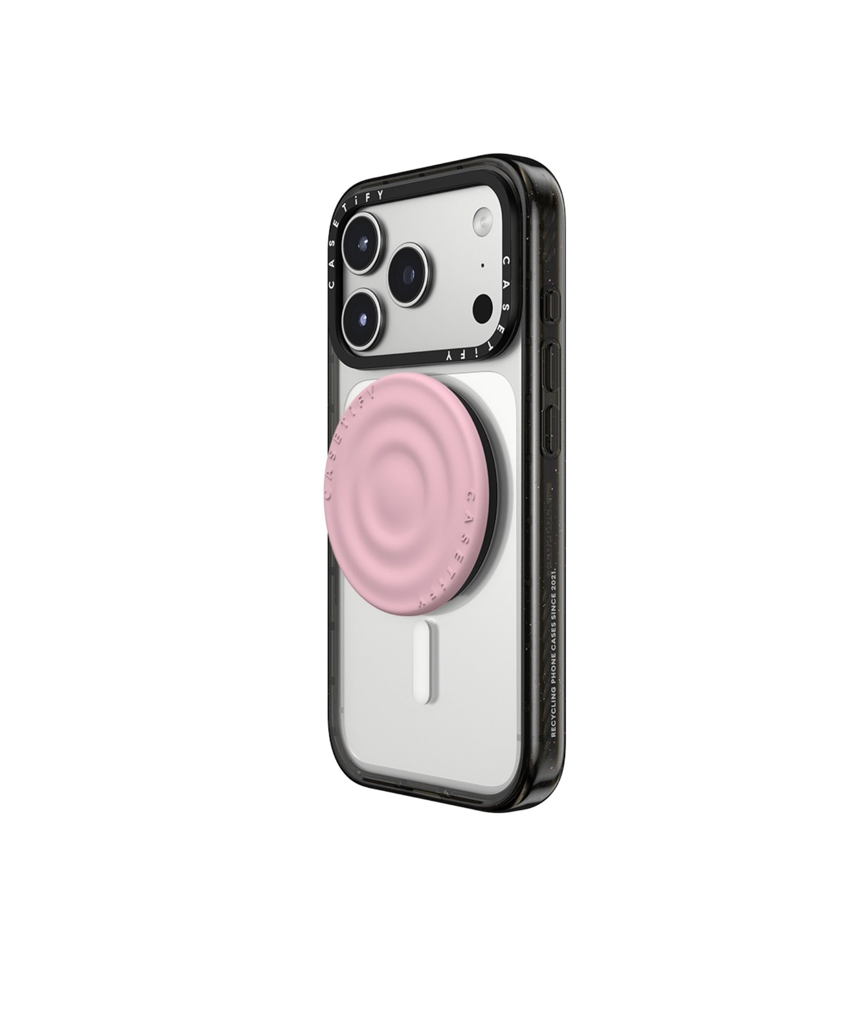 Snappy Silicon MagSafe Grip Stand Pop Socket (Pink)