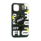 Protective Apple iPhone Back Cover - 3D Matte Print Case for iPhone with detachable ring protection - Style 16