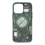 Protective Apple iPhone Back Cover - Luminous Circuit Board Night Glue Radium Hard Back Cover Case for Iphone - Style 21
