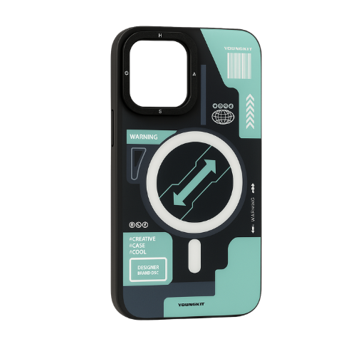 High Print Mechanical Case for iPhone