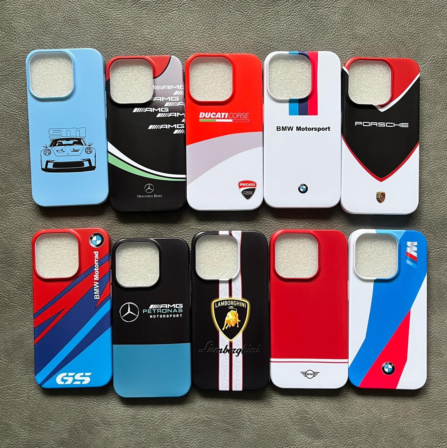 CAR BRAND LOGO LINER PC CASE FOR IPHONE