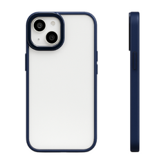 Clear Back Cover Compatible with iPhone, Military-Grade Drop Protection, Shock-Absorbing Corners, Yellowing-Resistant Hard Back, Scratch Resistant
