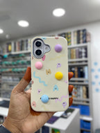Protective Apple iPhone Back Cover - PebbleLuxe Textured iPhone Case - Style 3