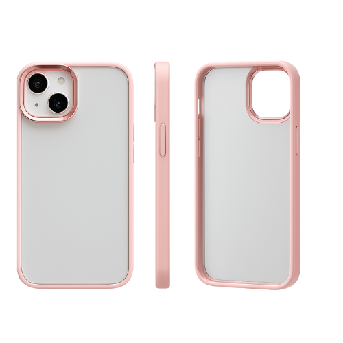 Clear Back Cover Compatible with iPhone, Military-Grade Drop Protection, Shock-Absorbing Corners, Yellowing-Resistant Hard Back, Scratch Resistant
