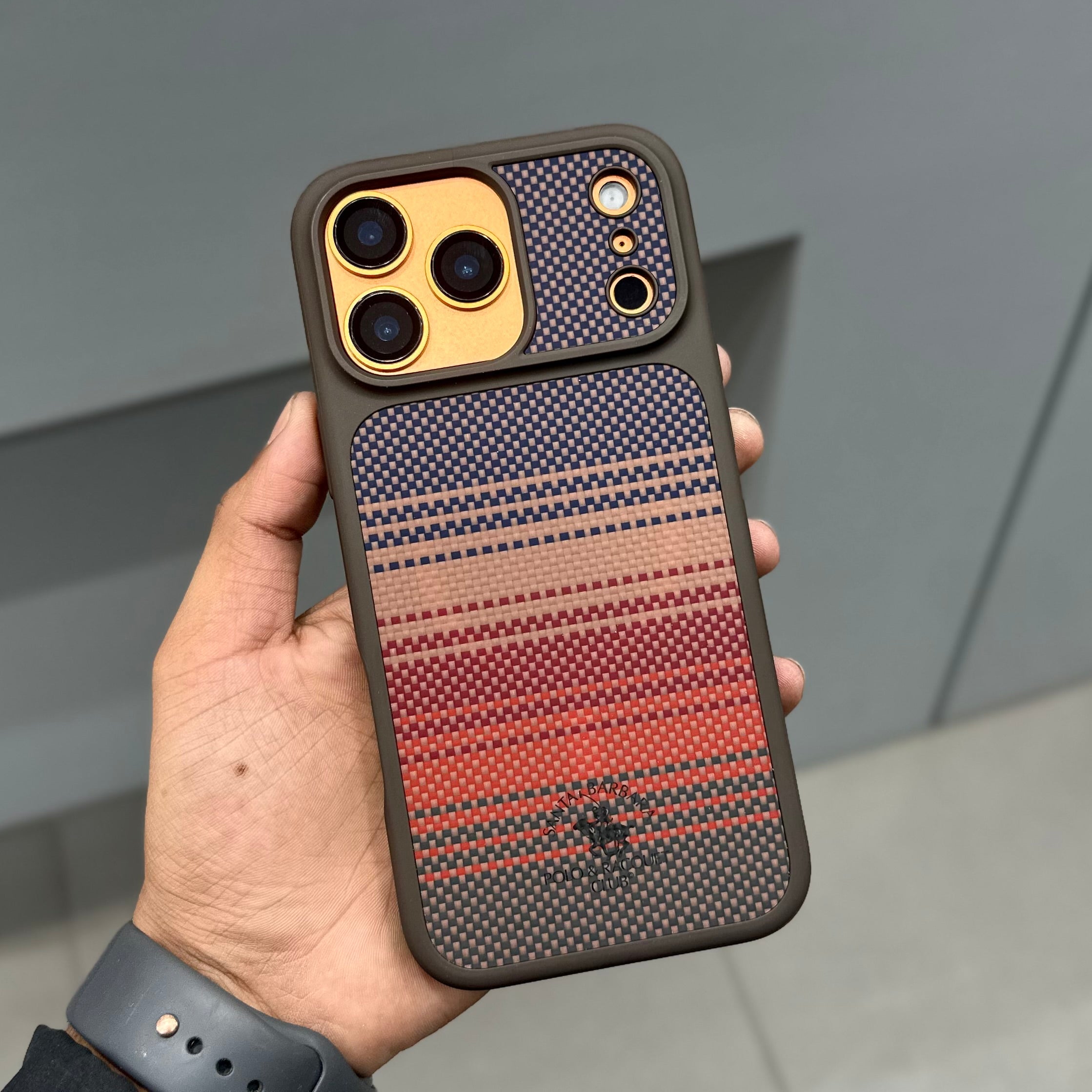 SANTA BARBARA KYLE SERIES - BROWN ( No. 2643 ) Mobile Case by CoverMeUp - Style 2
