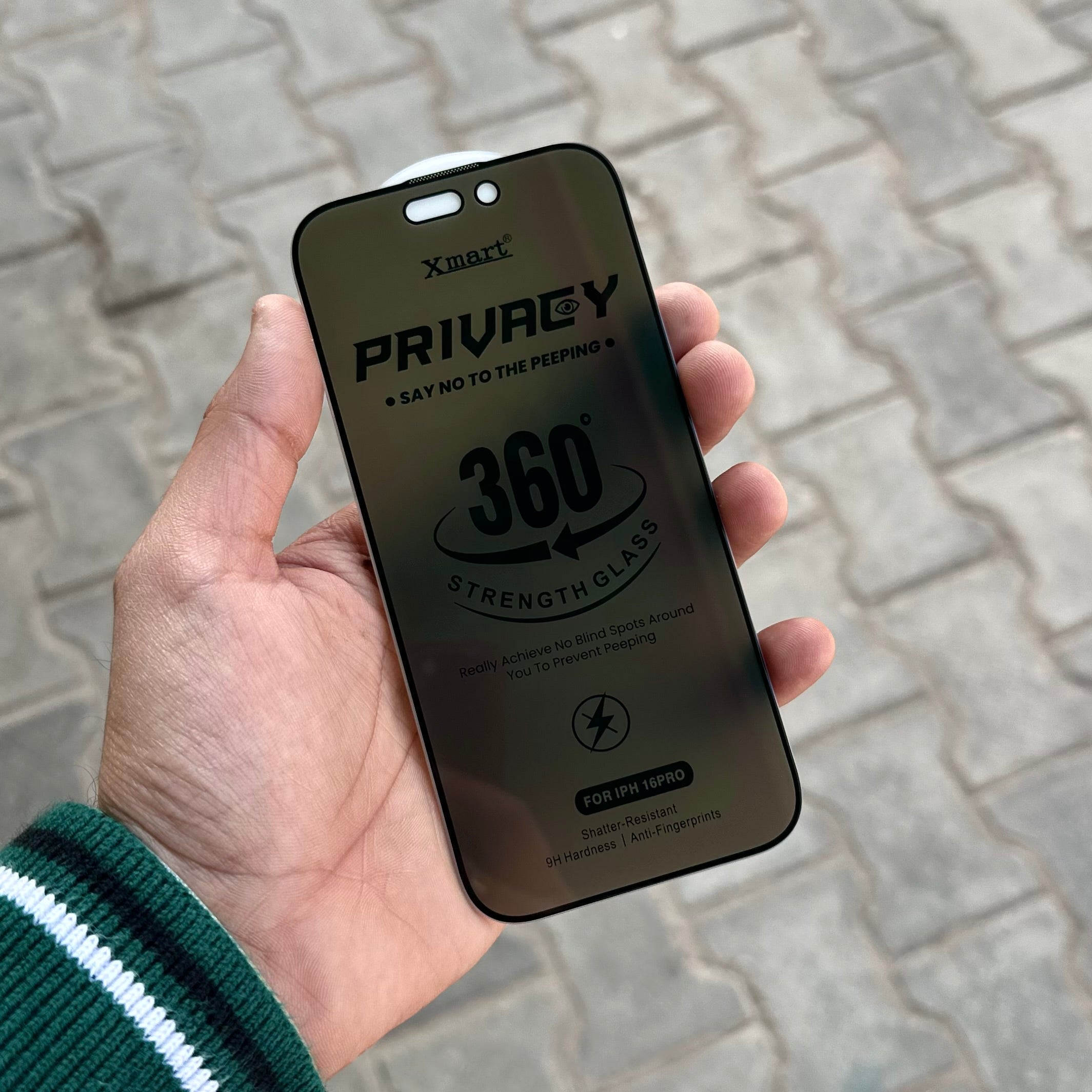 Xmart 360* Privacy Glass ( No. 1190 ) Mobile Case by CoverMeUp - Style 4
