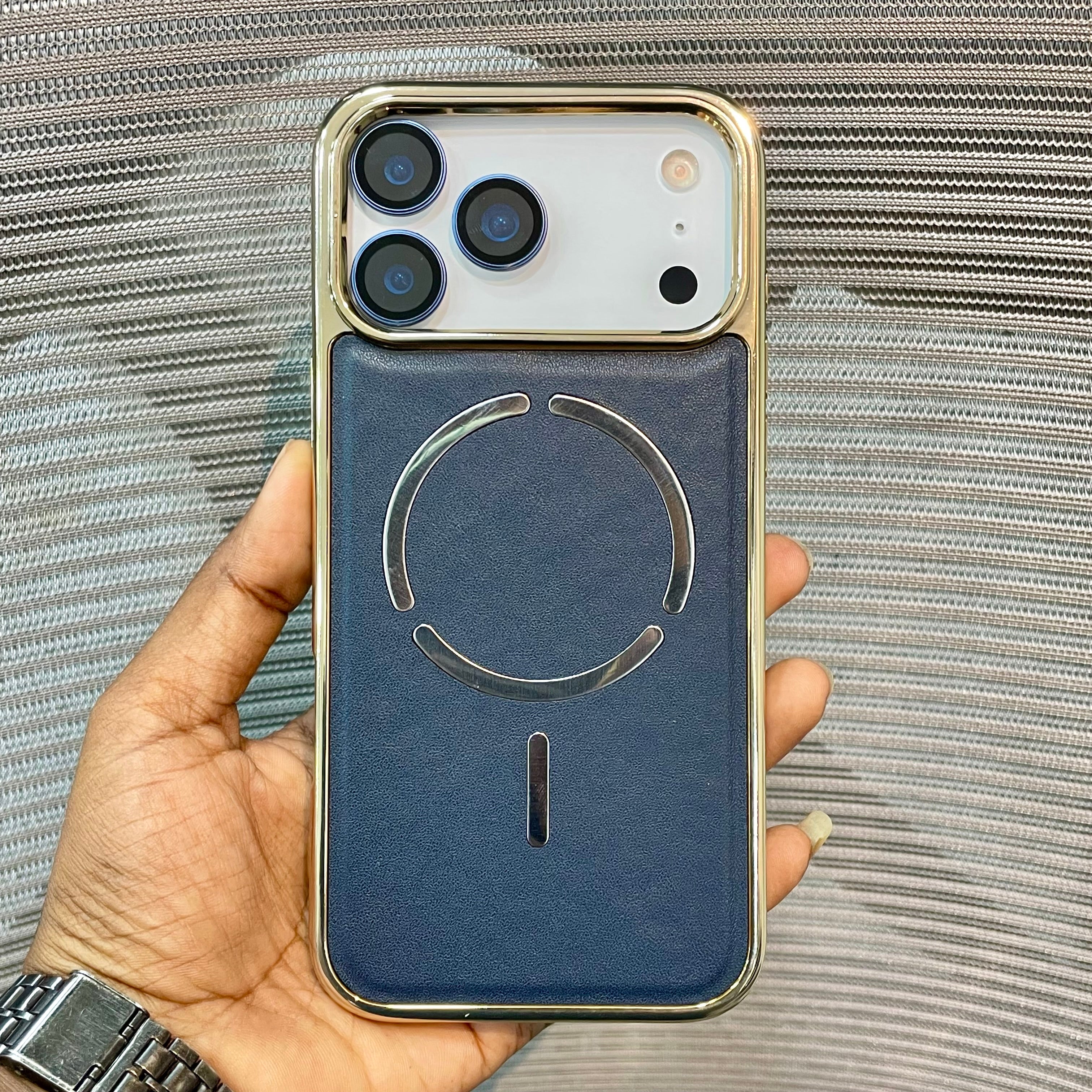 LeatherAura MagSafe Protective iPhone 17 Pro Max Case