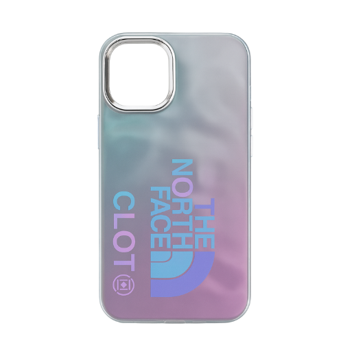 High Print Shock Proof Foil Texture Case with detachable metal ring