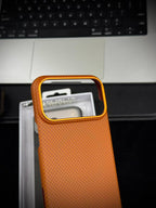 X-Level Mars Collection Ultra-Thin Back Carbon With MagSafe Case for iPhone 17 Pro | 17 Pro Max |