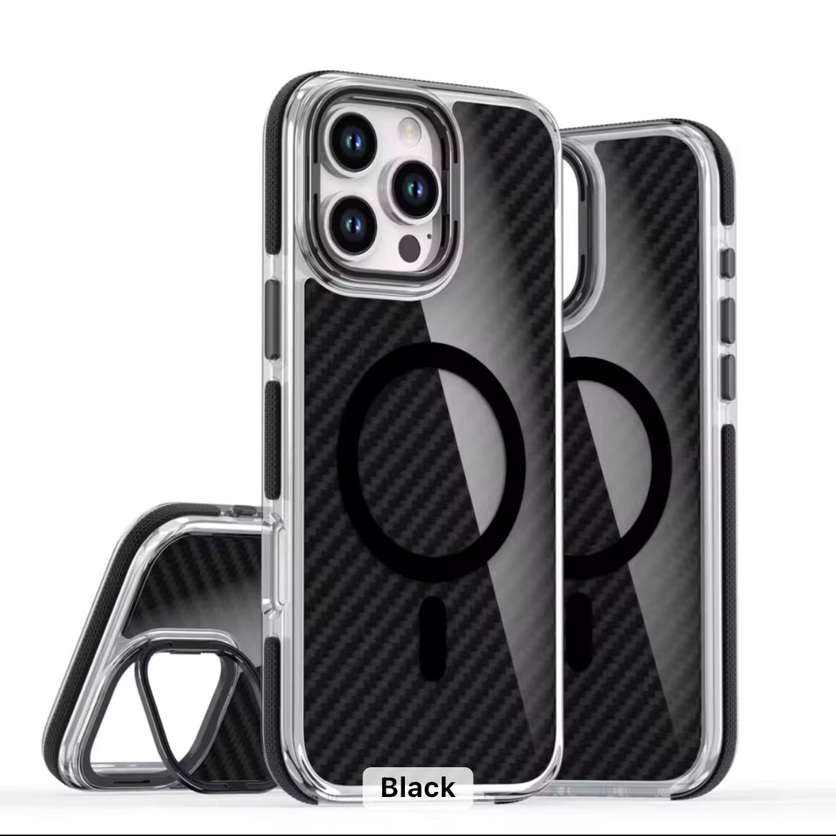 Protective Apple iPhone Back Cover - CarbonStand MagSafe iPhone Case - Style 5