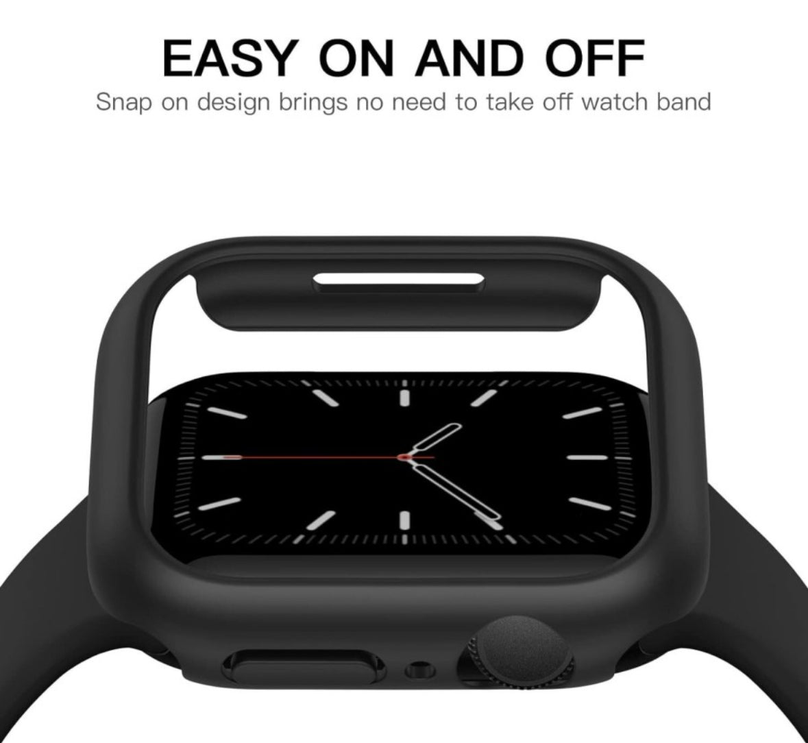 iWatch Bumper Case Without Glass- Black ( No. 1356 ) Mobile Case by CoverMeUp - Style 6