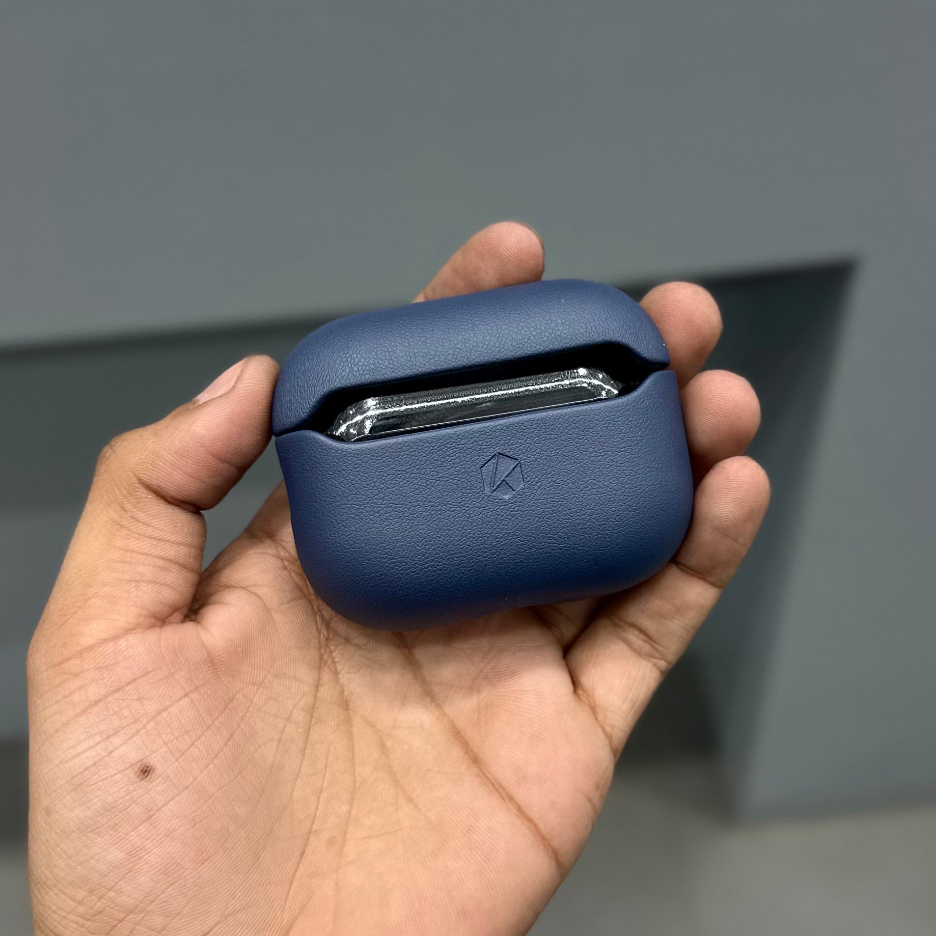 KZDOO LUXCRAFT AIRPODS CASE - BLUE ( No. 2946 )