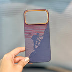 Protective Apple iPhone Back Cover - AzureWeave Carbon Fiber iPhone 17 Pro Max Case - Style 5