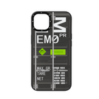 Protective Apple iPhone Back Cover - 3D Matte Print Case for iPhone with detachable ring protection - Style 10