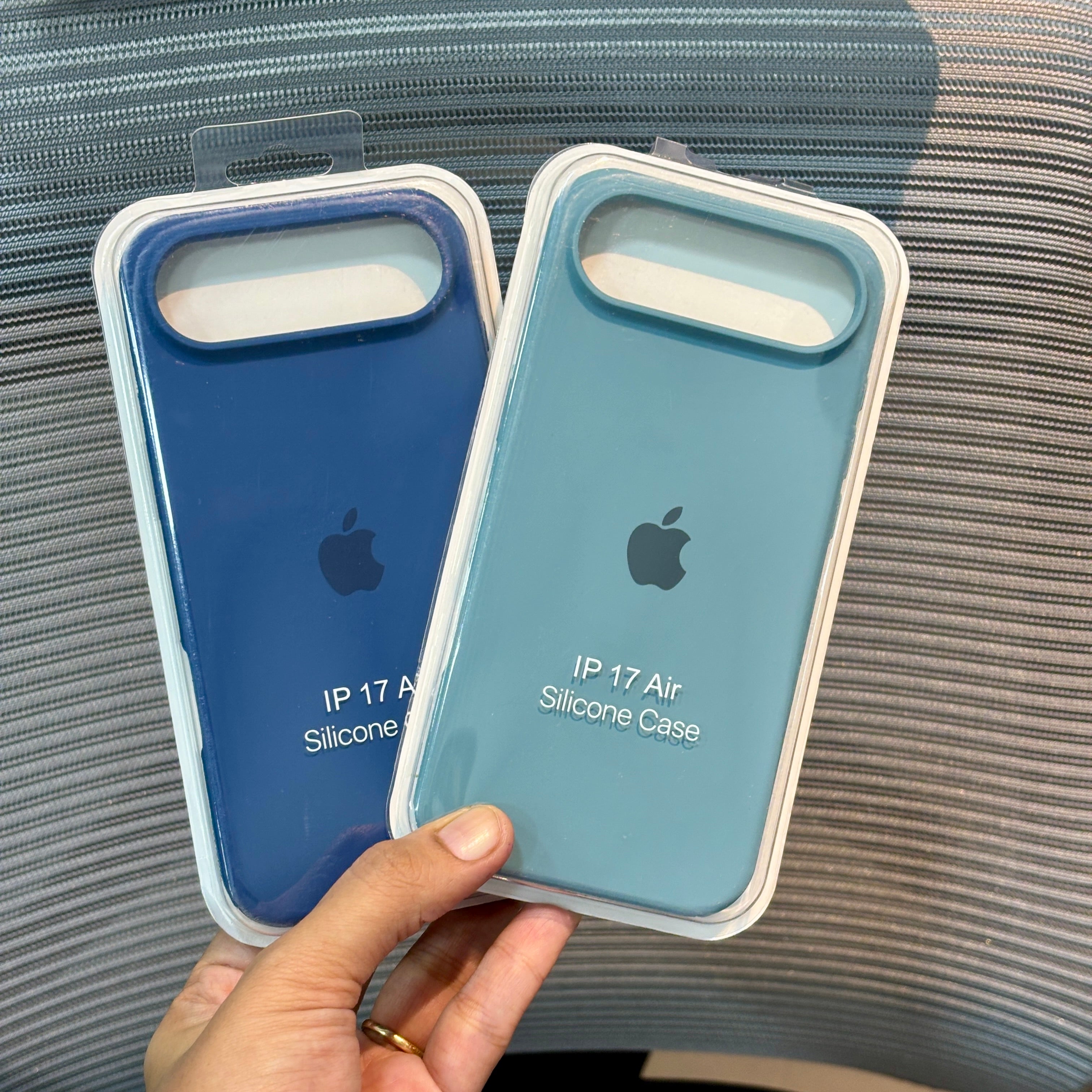 Protective Apple iPhone Back Cover - SilkFur Liquid Silicone iPhone Air Case - Style 3