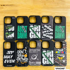 Protective Apple iPhone Back Cover - 3D Matte Print Case for iPhone