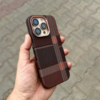 Luxo Brown Check 3.0 Case ( No. 1544 ) Mobile Case by CoverMeUp - Style 5