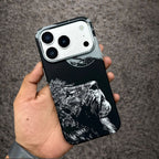 Luxo Carbon Texture Animal Series Magsafe