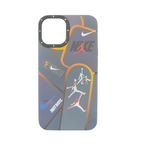 Protective Apple iPhone Back Cover - GLAZE GRAPHICS FASHION SNEKERS CASE FOR IPHONE - Style 3