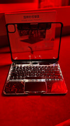 Transparent 360° Rotating iPad Magic Keyboard Mobile Case by CoverMeUp - Style 3