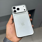 TRANZO SHIELD PRO CASE - WHITE (SILVER) ( No. 2841 ) Mobile Case by CoverMeUp - Style 2